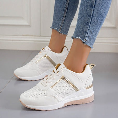 W&W - Blaue Frau Turnschuhe