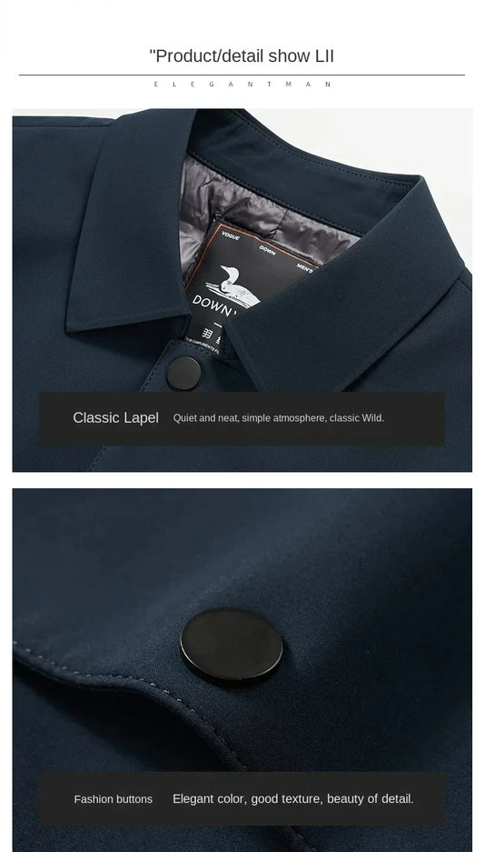 WW | Transitional Jacket with Quilted Lining - Elegant Business Coat for Everyday and Office