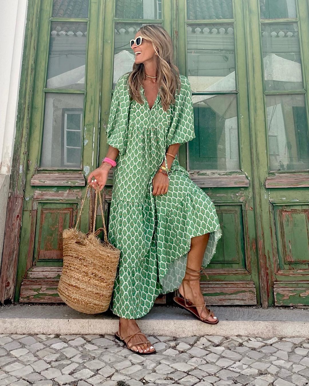 Fleur | Bohemian Maxikleid