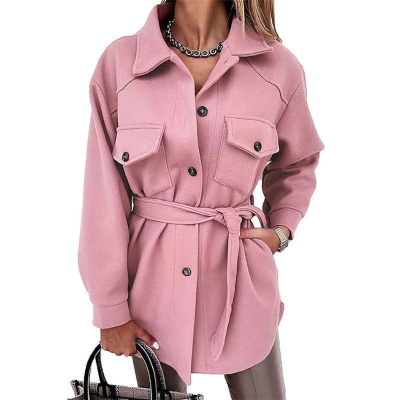 WW | Elegant Jacket with Wool Look for Women