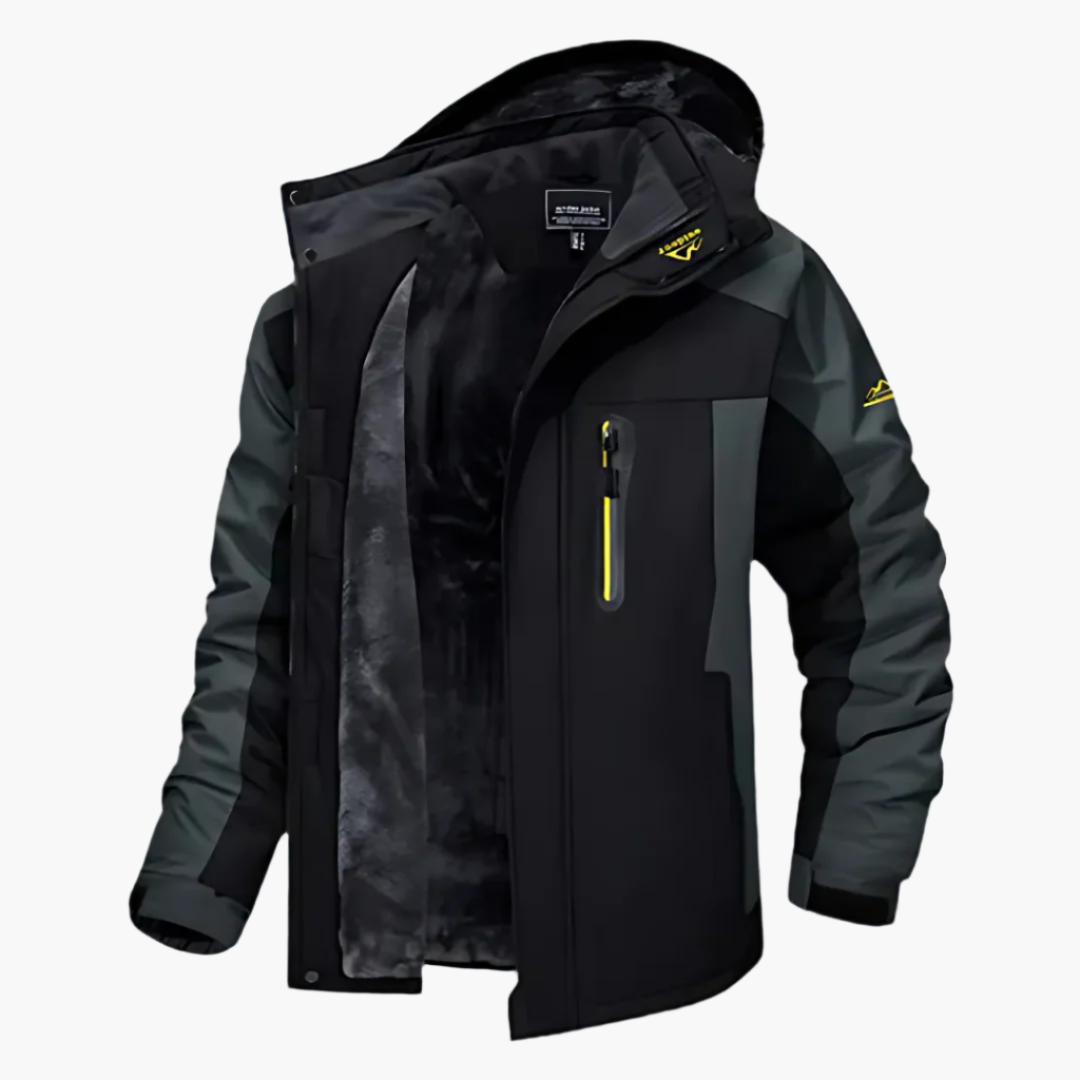 WW | Winter Outdoorjacke - Warm, Winddicht & Wasserabweisend für Alltag und Freizeit