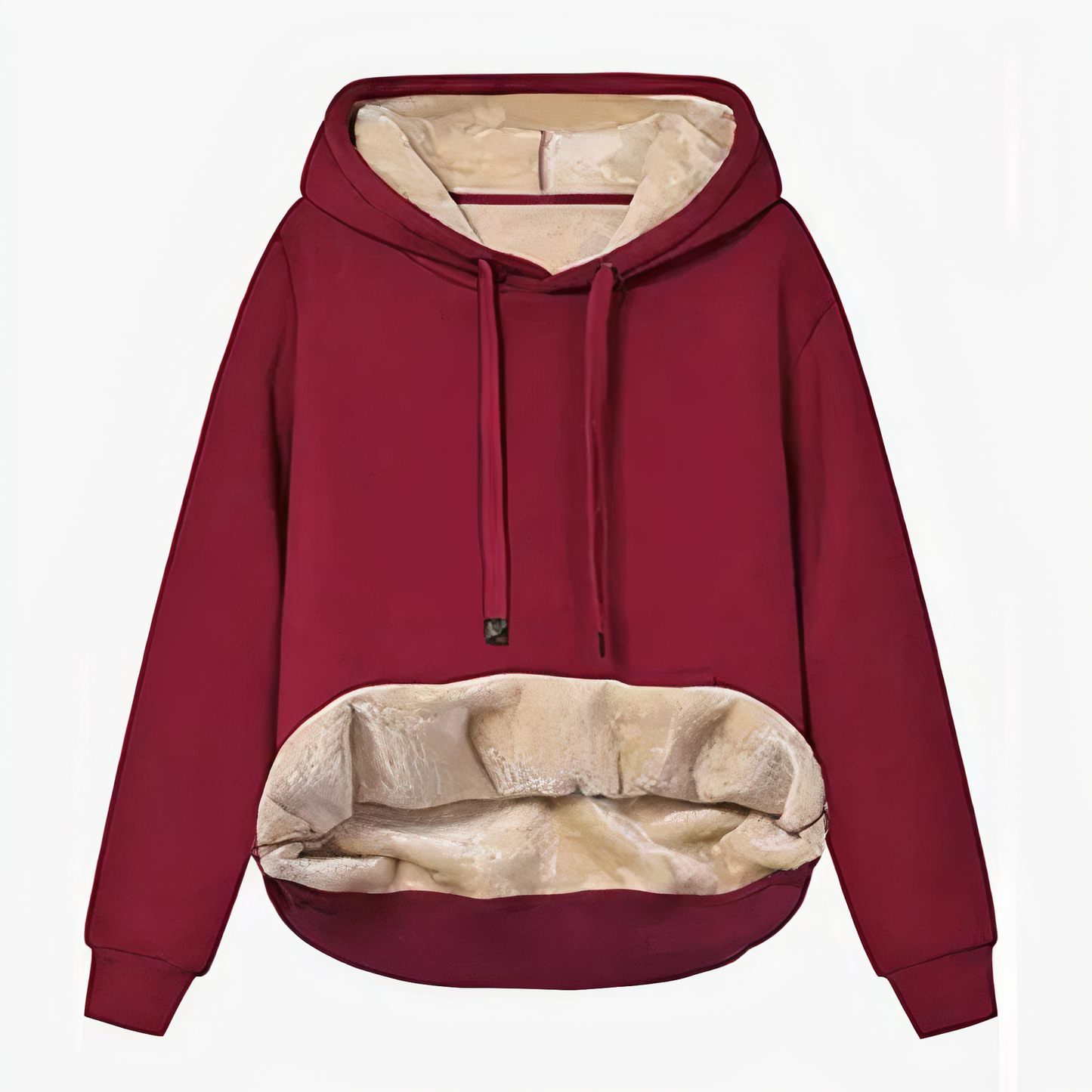 WW - Hoodie Gefüttert Mit Fleece