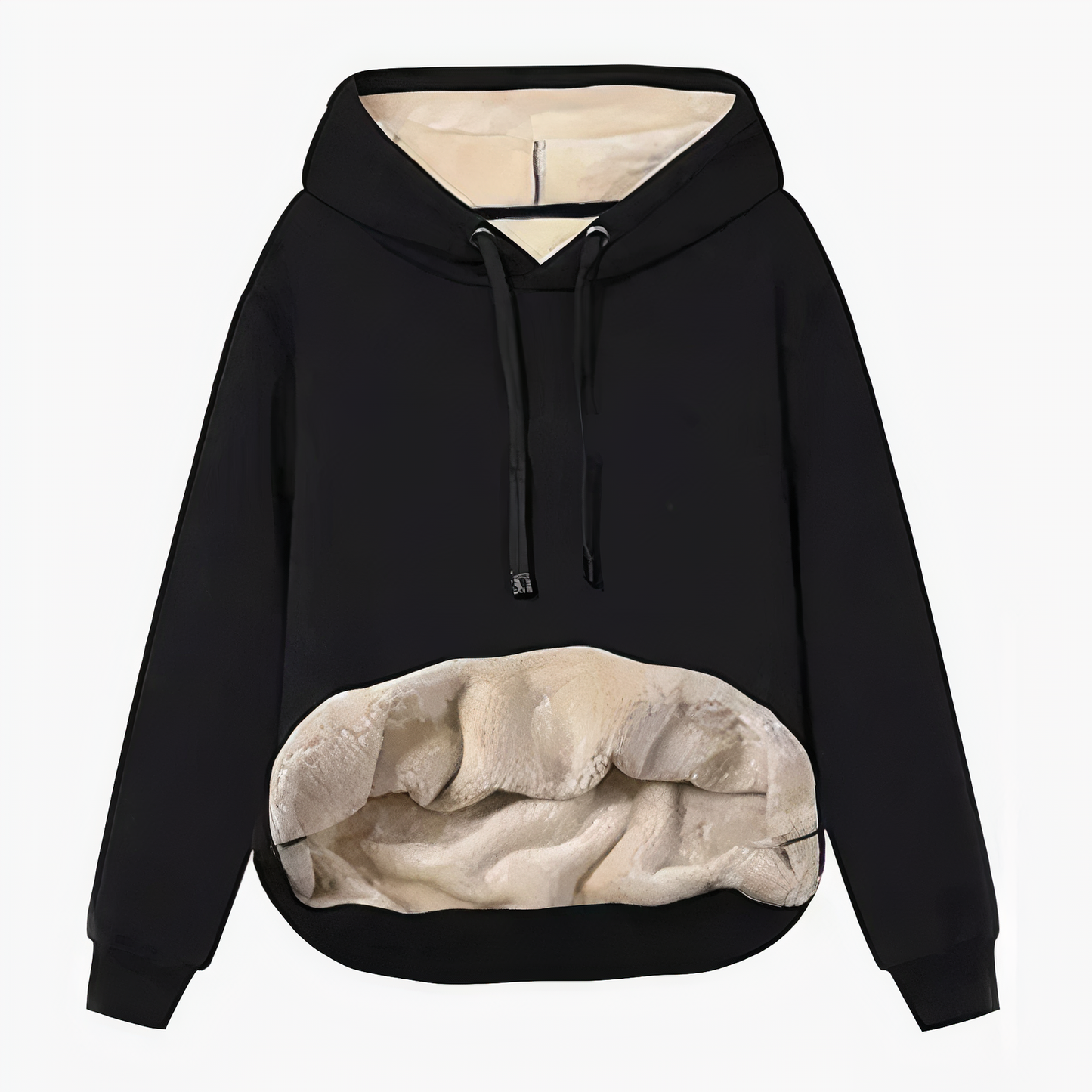 WW - Hoodie Gefüttert Mit Fleece