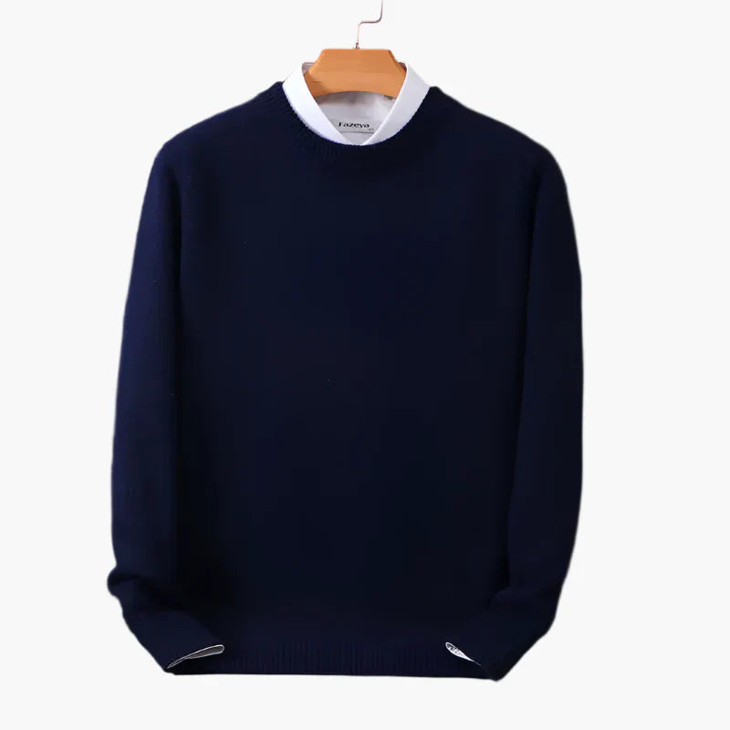 WW | Business Pullover mit Kragen - Eleganter Strickpullover für Büro & Alltag