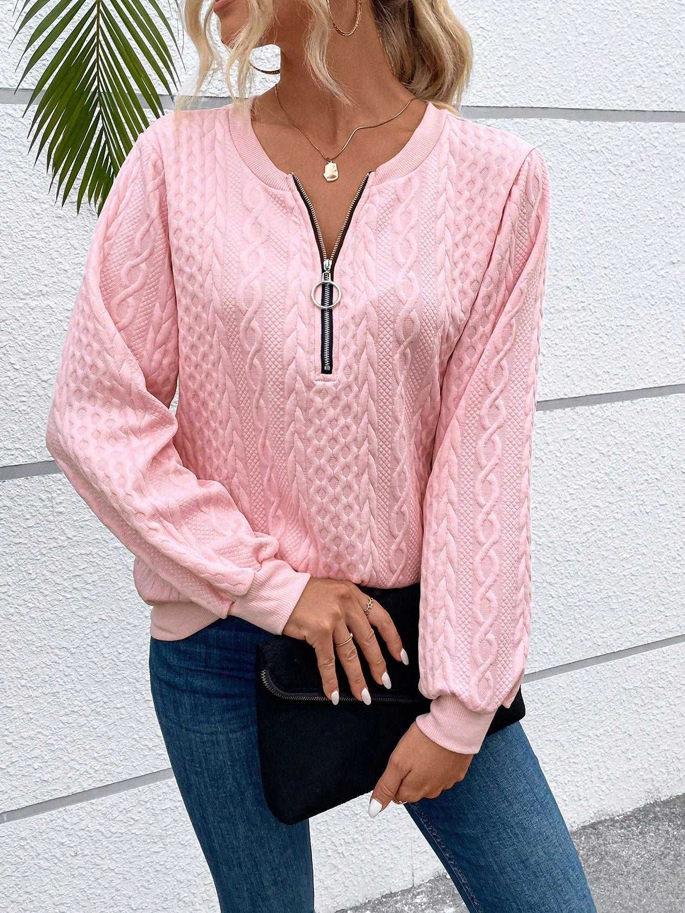 Nadia™ - Zipper Sweater