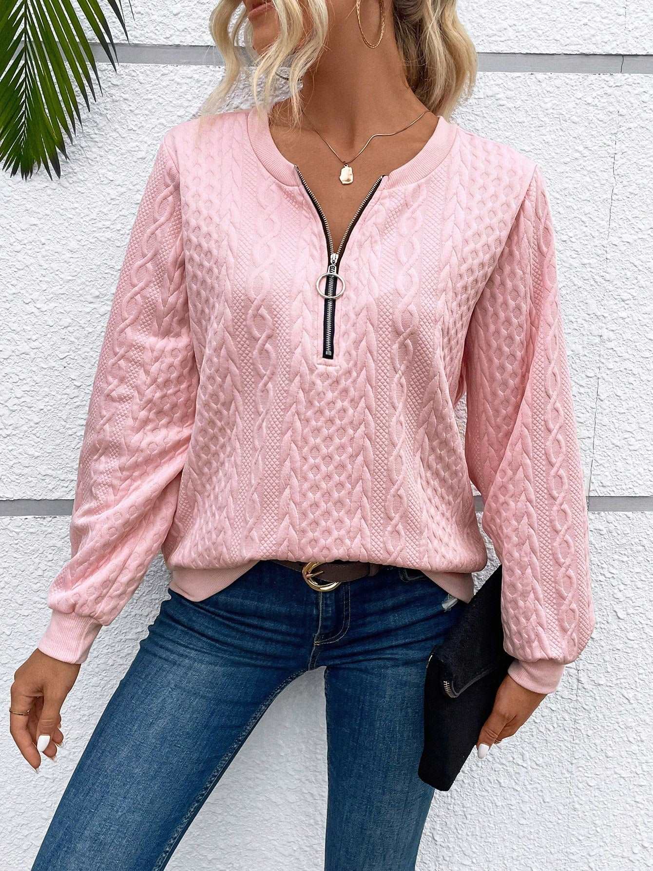 Nadia™ - Zipper Sweater