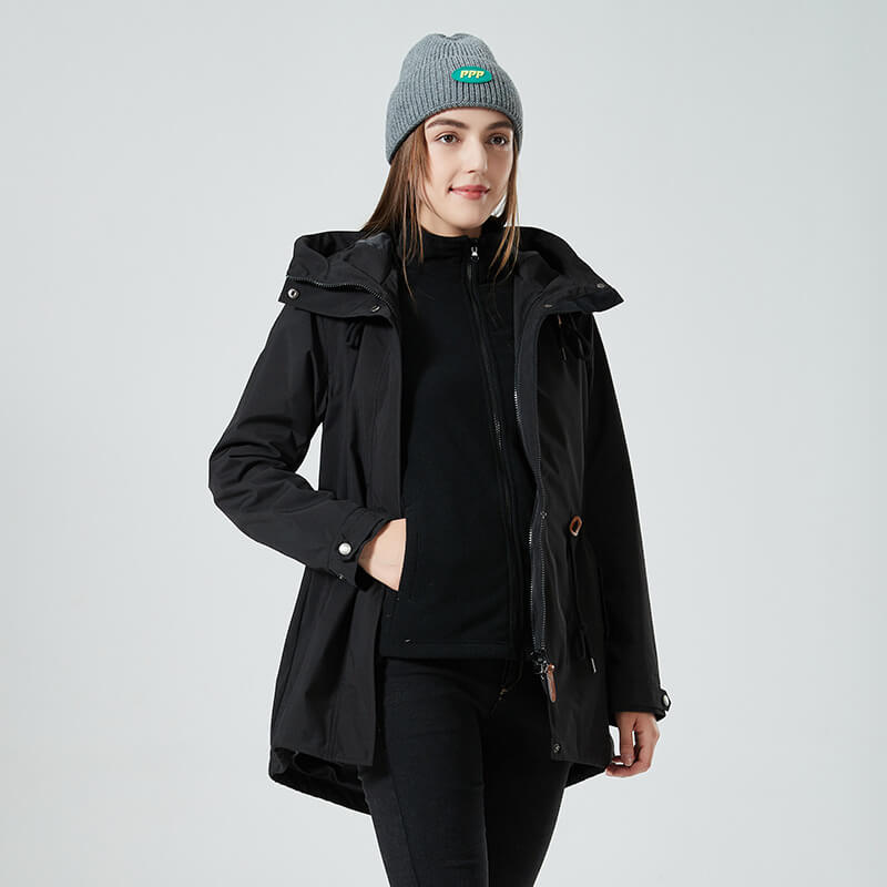 WW | Hooded Rain Jacket - Adjustable Fit - Lightweight Design - Outdoor Essential
