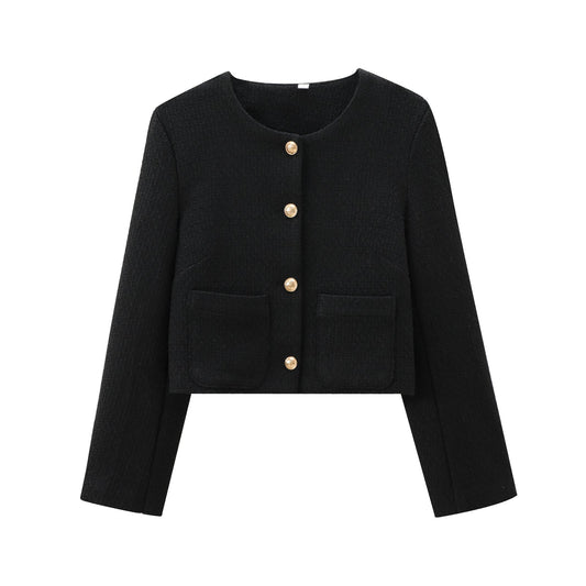 WW | Tweed Blazer in Black