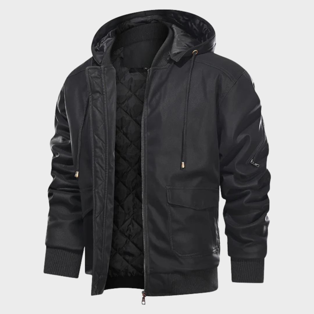 WW | High-Quality Men's Leather Jacket for Men Timeless & Elegant
