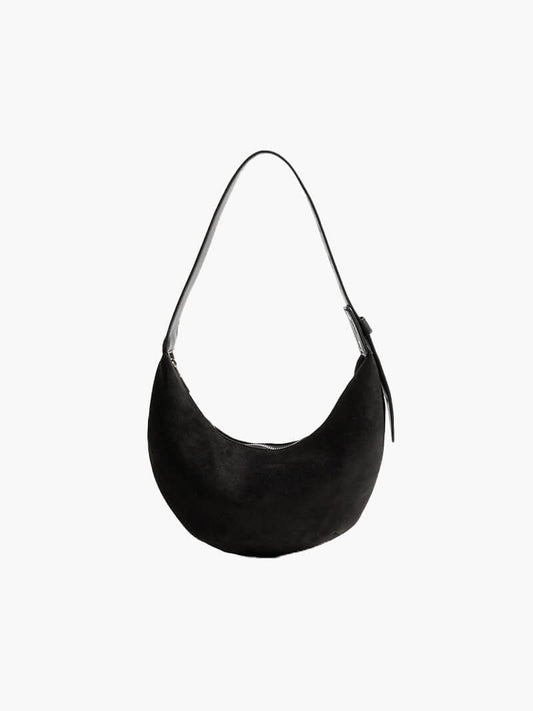 WW | Halbmond Tasche Aus Wildleder
