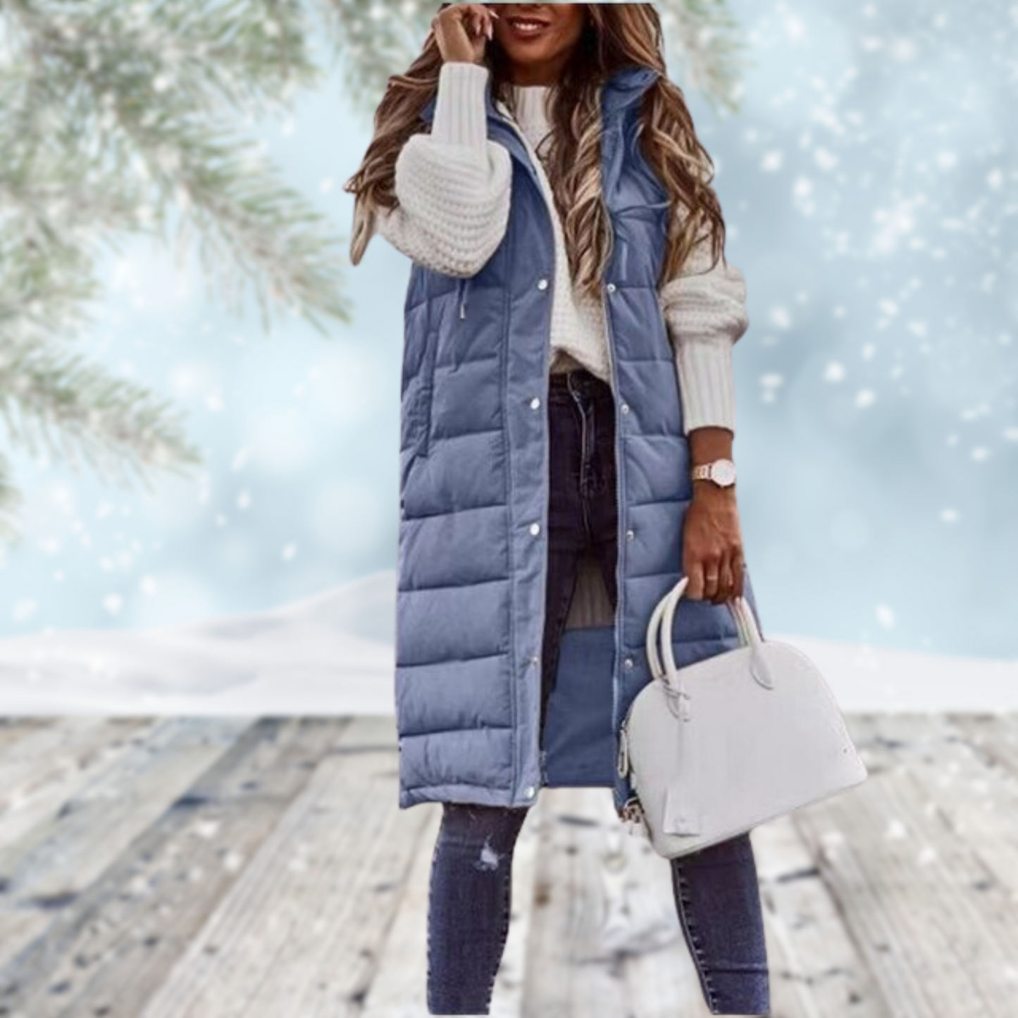 WW | Lange Strickjacke