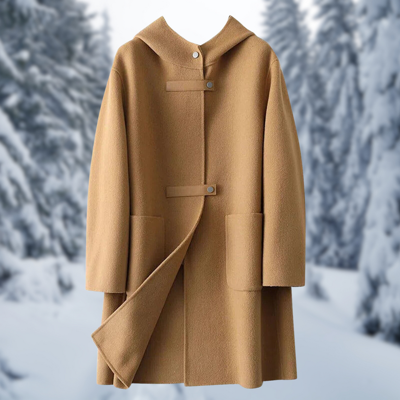WW | Wendbarer Kaschmir-Parkas mit Kapuze