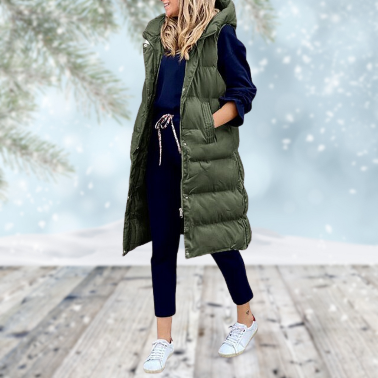 WW | Lange Strickjacke