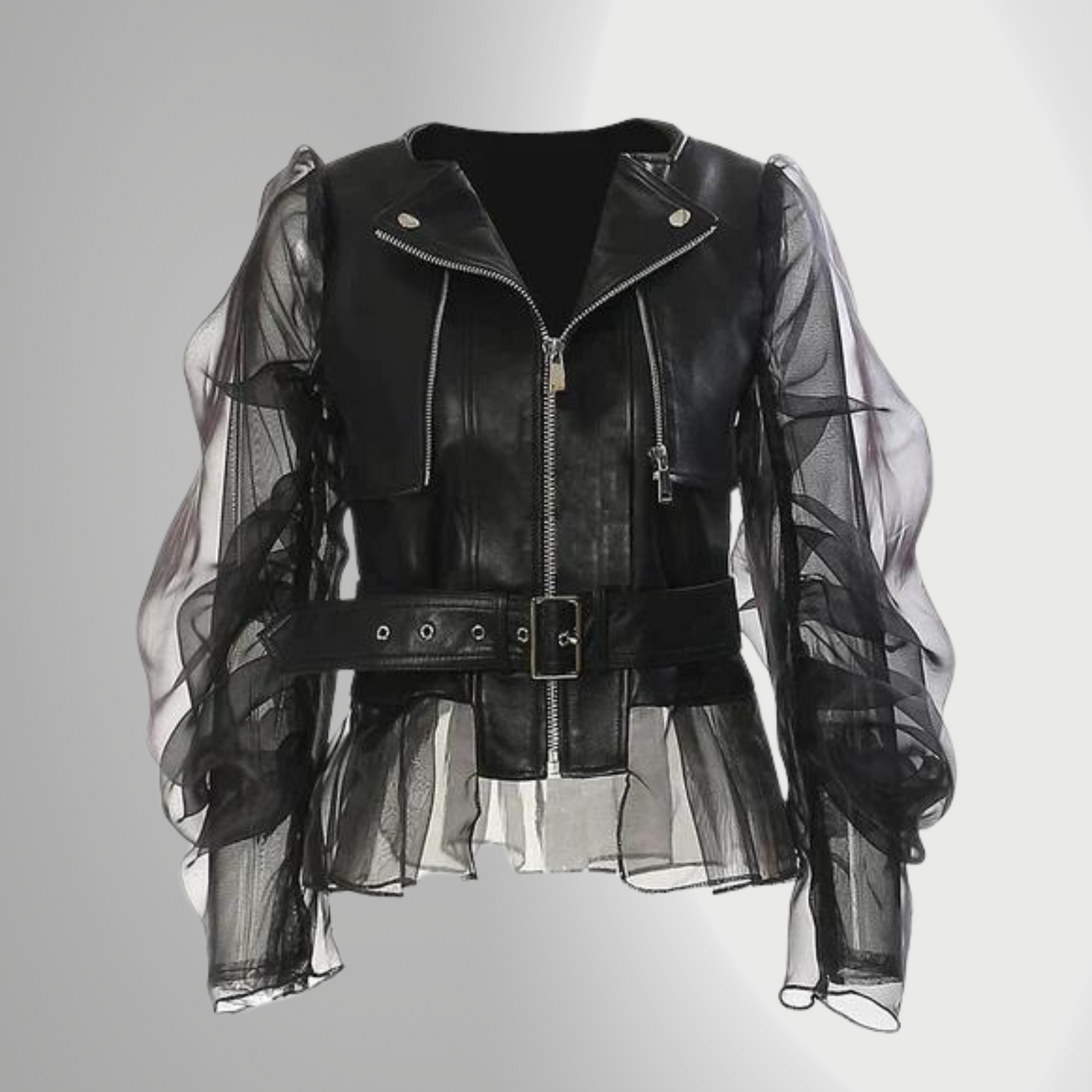 WW | Elegant leather jacket for women