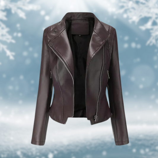 WW | Emilia I Vegan Leather Jacket