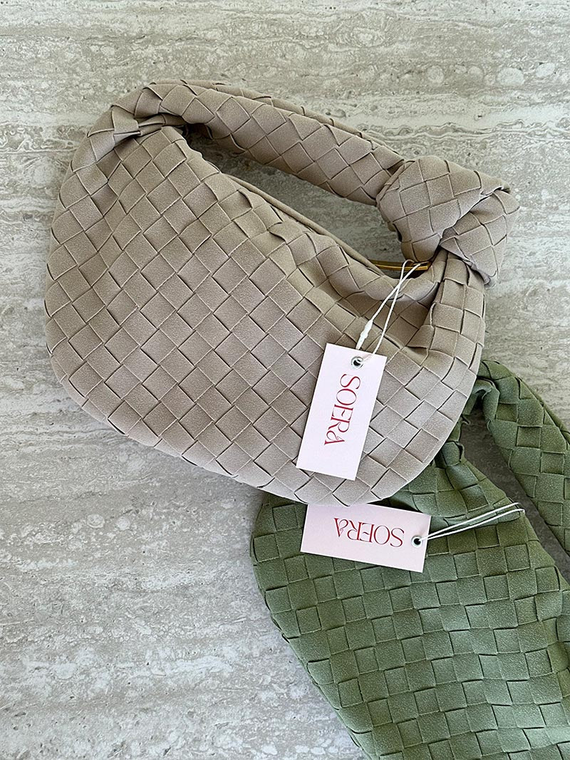 WW | Braided Suede Mini Bag