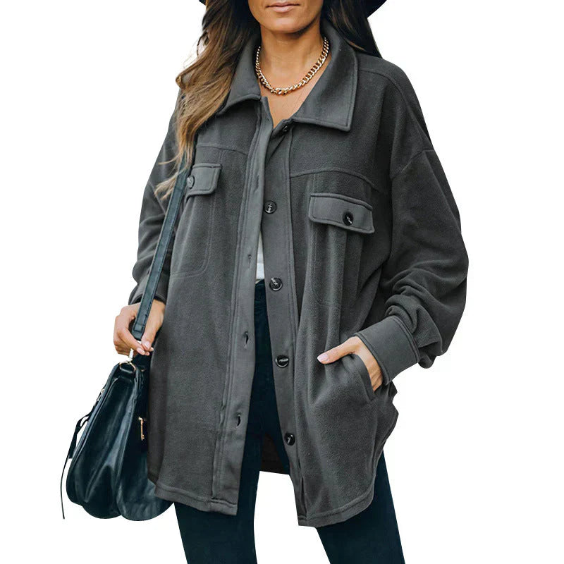 WW | Button-Up Fleece Jacket