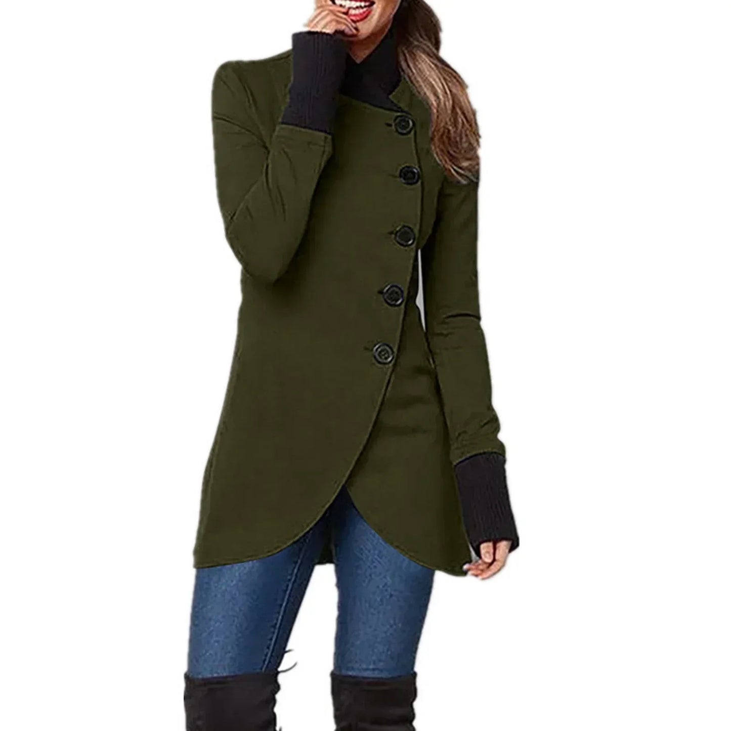 WW | Women's Jacket with Button Closure