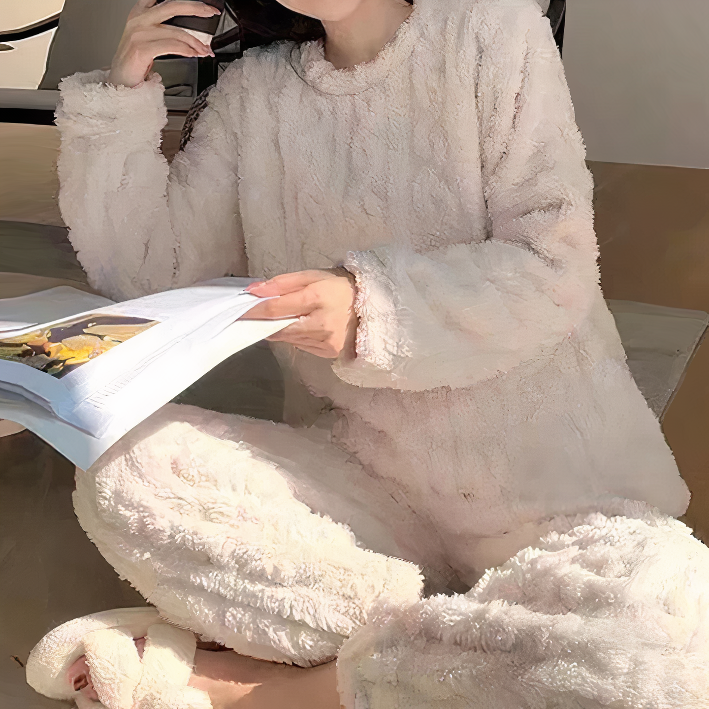 WW | Thick Velvet Pyjama Set