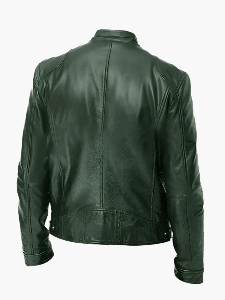 WW | Kunstlederjacke im Biker-Stil - Zeitloses Design für Alltag und Freizeit