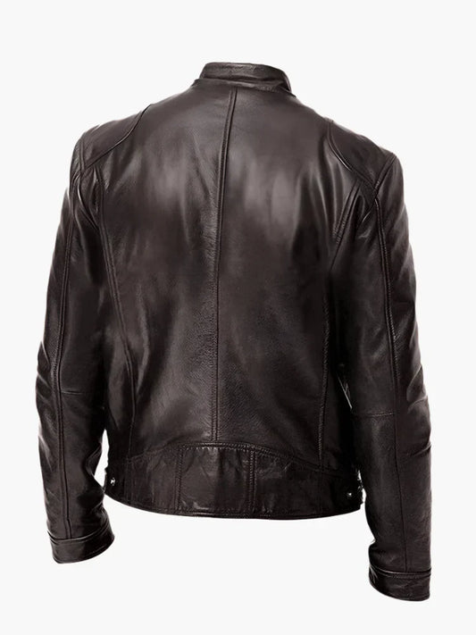 WW | Kunstlederjacke im Biker-Stil - Zeitloses Design für Alltag und Freizeit