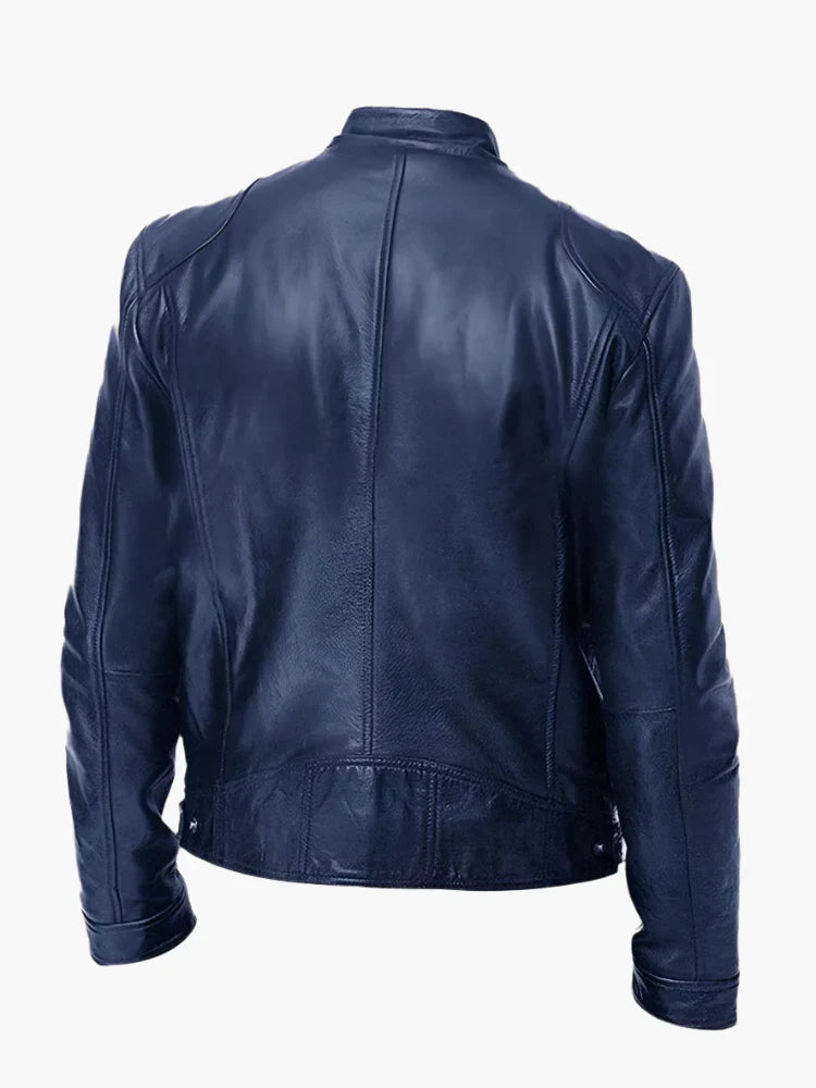 WW | Kunstlederjacke im Biker-Stil - Zeitloses Design für Alltag und Freizeit
