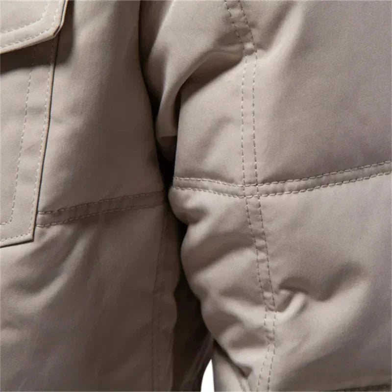 WW | Modern Padded Jacket with Front Pockets for Men