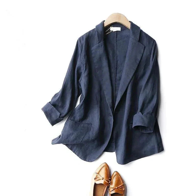 Libby | Casual Linen Blazer