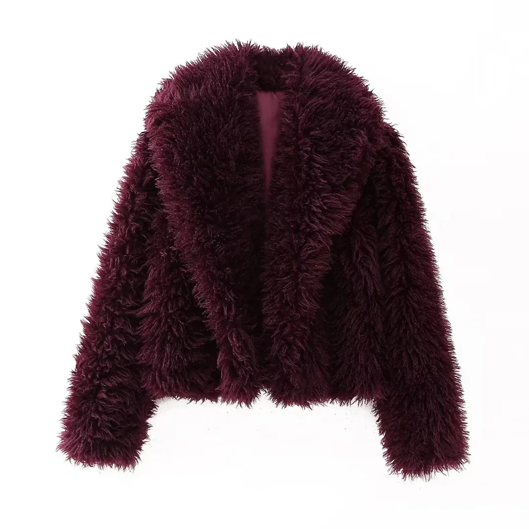 WW | Warm, Thick Fur Coat