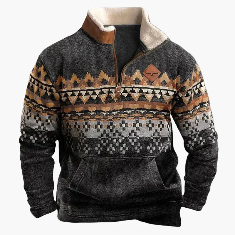 WW | Wild West Vintage Pullover - Stilvoller Freizeit-Sweater mit Western-Charme