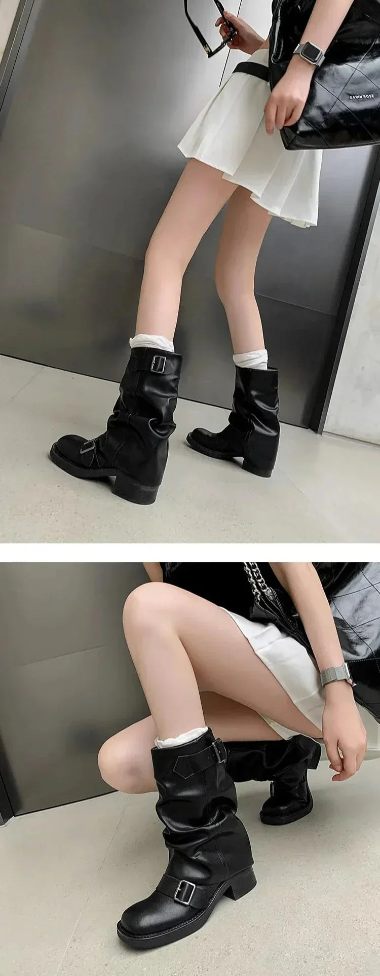 WW | Wrinkle Mid-Calf Boots