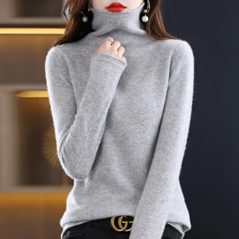 WW | Pullover aus Woll mit Rollkragen