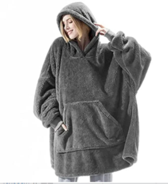 WW | Women's Winter Hoodie Fleece Blanket