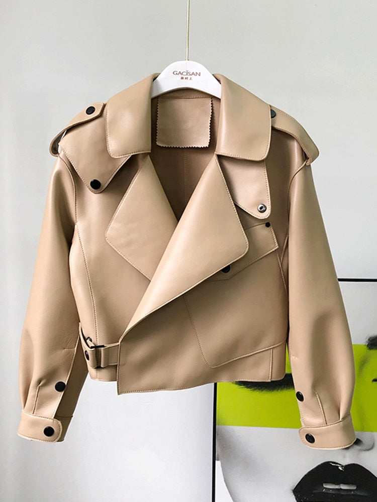 WW | Trenchcoat aus Leder