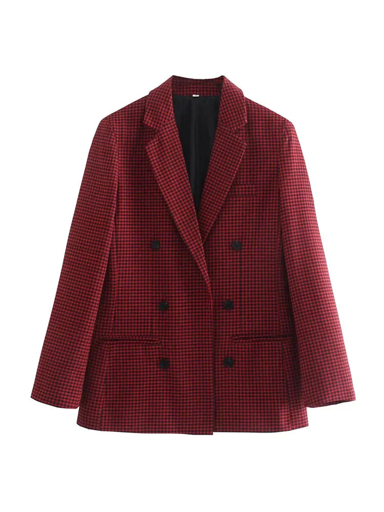 WW | Vintage karierter Blazer