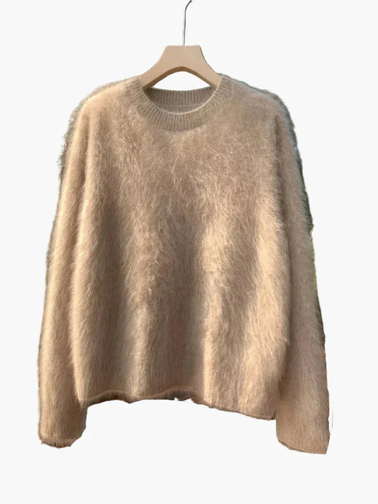 WW | Kuschelpullover Locker Geschnitten - Stilvoller Oversize Strick für Herbst & Winter