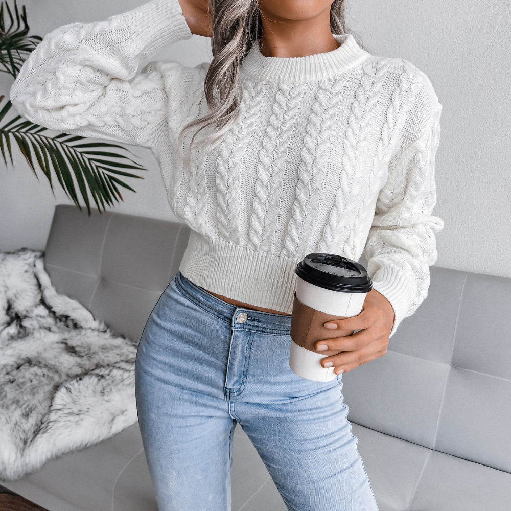 WW - Knitted short jumper