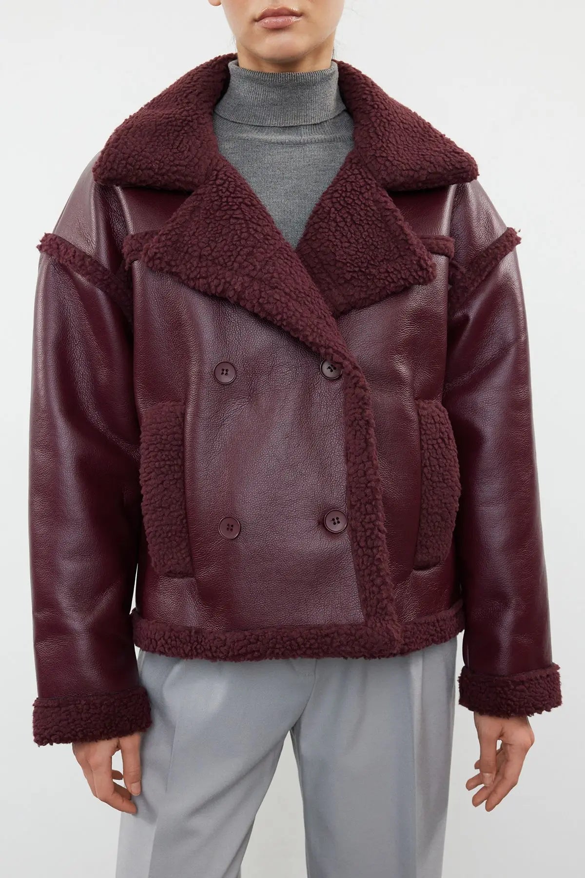 WW | Jacke aus Kunstleder