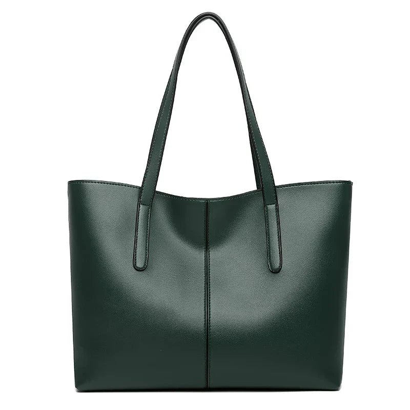 WW | Damen Schultertasche Aus Hochwertigem Pu Leder Mit Großem Fassungsvermögen