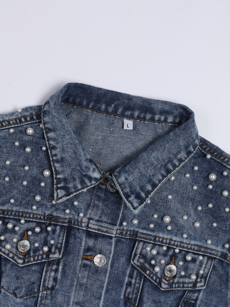 WW | Elegance Adorned with Pearls: Denim Jackets