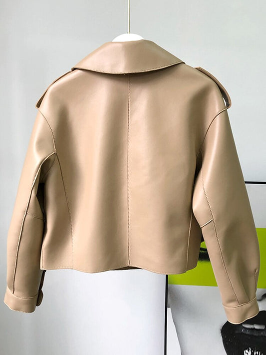 WW | Trenchcoat aus Leder