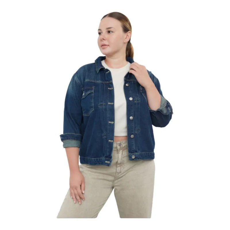 WW | Elegante Denim-Bluse
