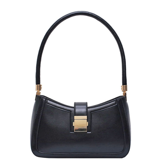 WW Stilvolle Linke Schultertasche | Damen Designer Handtasche mit Reißverschluss