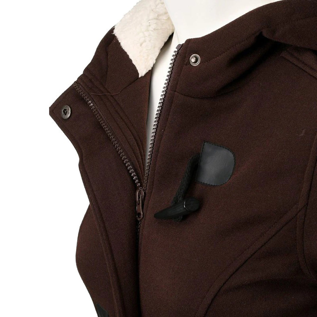 WW | Fashionable warm jacket with buttons