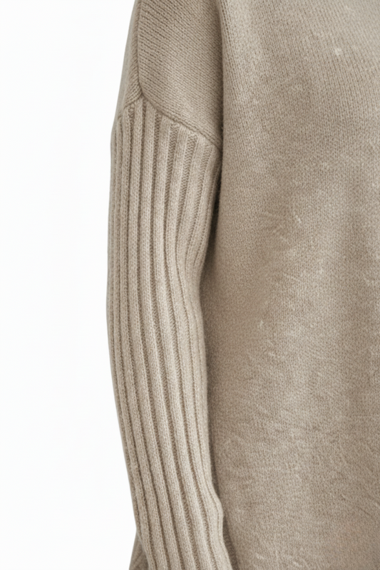 WW | Eleganter Langer Rollkragenpullover für Damen