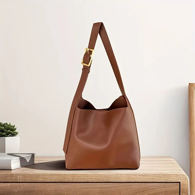 WW | Luxus Leder Schultertasche