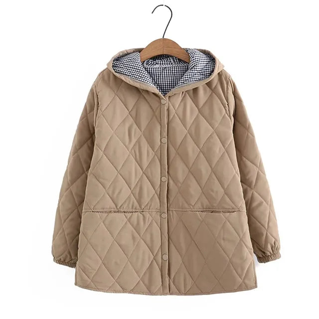 WW | Oversized Cotton Winter Jacket for Women