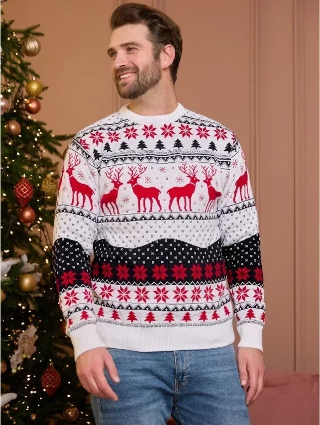WW - Unisex Christmas Sweaters for Couples in Winter Style