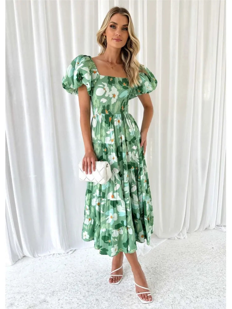 Celeste Off-Shoulder Maxi Dress