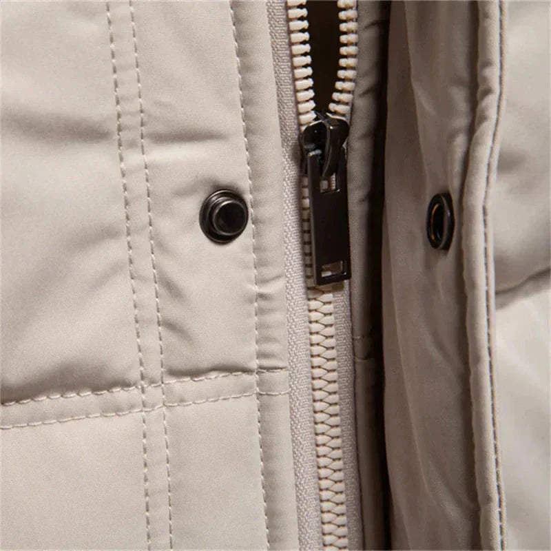 WW | Modern Padded Jacket with Front Pockets for Men